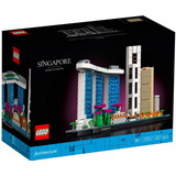 Arquitetura Lego Cingapura 827 Peças Código 21057