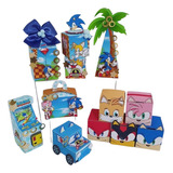 Arquivo De Corte Kit Festa Sonic 20