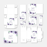 Arquivo Digital Kit Toalete Lilás Editável