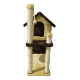 Arranhador Gato Casa Com Rede