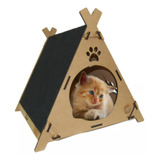 Arranhador Para Gatos Toca Cabana Grande Super Premium