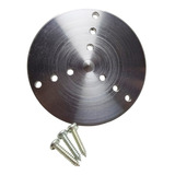 Arraste Torno Madeira Placa 100mm Com Haste 16mm
