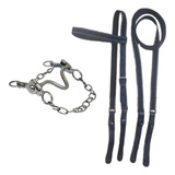Arreata De Cavalo Arreio Kit Cabeçada Freio Rédea Conjunto