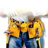 Arriata Cartucheira Cinto Carpinteiro Marceneiro 11 Bolsos Carrega Ferramentas Cintura Organizador Eletricista Mecânico Pedreiro Utilidades Bolsa Ajustável