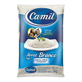 Arroz Agulhinha Tipo 1 Camil Pacote 5kg
