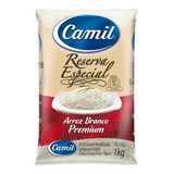 Arroz Agulhinha Tipo 1 Longo Fino Camil Reserva Especial 1kg