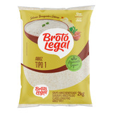 Arroz Branco Tipo 1 Broto Legal Pacote 2kg