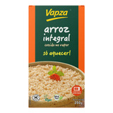 Arroz Cozido No Vapor Integral Vapza Caixa 250g