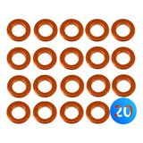 Arruela 8mm Bronze Do Tubo Da Bengala Honda 20 peças
