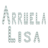 Arruela Lisa Zincado Branco M5 Ou 5mm Kit Com 100 Peças