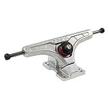 Arsenal Silver Longboard Trucks 165 Mm 50 Graus Caminhões De Skate Resistentes Para Freeriding E Slides Construção De Liga Fundida Tratada Termicamente Pacote Com 2 