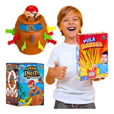 Art Brink Jogos De Mesa Infantil Barril Pula Pirata Grande Pula Batata