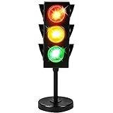 ArtCreativity Luminária De Mesa De Semáforo Para Crianças 1 Peça Lâmpada De Cabeceira Com LEDs Que Mudam De Cor Luz Noturna Legal Para Meninas E Meninos Lâmpada Decorativa Para Sala De Estar Quarto Ou Sala De Jogos 25 Polegadas