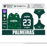 Arte Vetor Camisa E Caneca Palmeiras