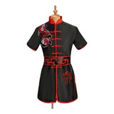 Artes Marciais Kungfu Bordado Roupas Pretas