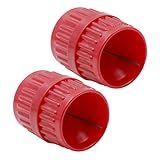 Artibetter 2 Unidades Chanfrador Pvc Ferramenta De Rebarbação De De Cobre Ferramenta Expansor De Tubo Cano Plástico De Casca Acessórios Para Vermelho Gasoduto
