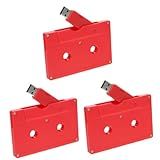 Artibetter 3 Pçs Fita De Simulação U Disco Memória Vara Unidade Flash Unidade USB 16 Gb Computador U Disco Dispositivo Eletrônico Moda Vermelho 16 Gb Pp Plástico Presente