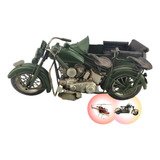 Artigo Decoração Vintage Moto Lambreta Helicóptero Vespa
