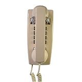 Artisam Telefone De Parede- Fixo Com Fio- Retrô Para Casa-Escritório-Hotel- Mesa Analógica Sólida-Ivory