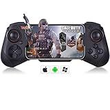 ArVin Wireless Gaming Controller For Android IPhone IPad IOS MacBook Samsung Galaxy One Plus TCL Tablet PC Gamepad Joystick With Analog Triggers Stretchable Direct Play For CODM Mobile Genshin Diablo