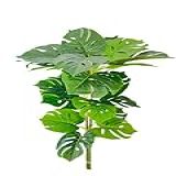 Arvore Costela De Adao Artificial 86cm Com 3 Hastes 24 Folhas Para Decoração Toque Real