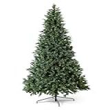 Arvore De Natal Premium 150cm 400 Galhos Cheios Pinheiro Canadense Verde Com Galhos Grandes E Base De Metal Modelo Luxo 1-50m