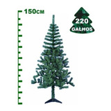Arvore Natal 150cm 237 Galhos Verde Decoração Pinheiro Canad