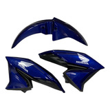 Asa Aba Tanque Paralama Dianteiro Titan 160 24 Azul Spance24