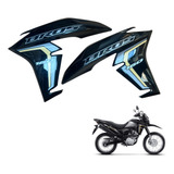 Asa Tanque Nxr Bros 160 2022 Até 2024 S Par De Complemento