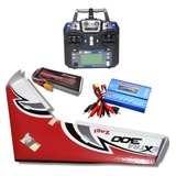 Asa Zagi Extra 300 100cm Completa Radio Carregador E Bateria