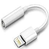 Asabra Adaptador Lightning Para Conector De Fone De Ouvido De 3 5 Mm Fones De Ouvido Para áudio Auxiliar Cabo Dongle Para IPhone 13 12 11 Pro XR XS Max X 8 7 IPad