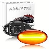 Asasytal Indicador Lateral Dinâmico 12 V âmbar Com Lente Canbus Preta Fumê Para 107 108 206 301 307 407 607 Restyling Ci-troen C1 C2 C3 C4 C5 Xsara Jumpy Dispatch- 2 Peças
