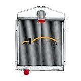 ASCIUTTA Radiador De Alumínio Para Trator De 4 Fileiras Para Farmall Internacional 100 130 200 230 AV A-1 Super A Super C Super AV 62MM 356356R96