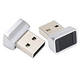ASHATA Leitor De Impressão Digital Com Chave De Segurança USB 0 5S 360 Detecção Computador USB Registrador De Impressões Digitais Leitor De Chave De Impressão Digital USB De Mesa