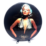 asher monroe-asher monroe Porta Dvd Marylin Monroe Para 24 Midias Corpo Inteiro Pb