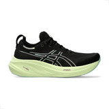 Asics Gel nimbus 26 Feminino Preto E Verde Adultos