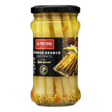 Aspargo Branco Em Conserva La Pastina Gourmet Vidro 170g