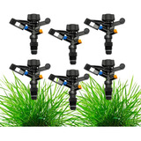 Aspersor De Impacto Irrigação Rosca 1 2 Macho Kit 6 Peças
