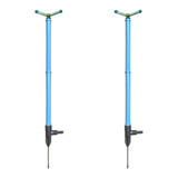 Aspersor Irrigação Ar50 Giratório Alumínio 50cm 2 Un 