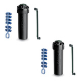 Aspersor Rotor 5004 Plus Rain Bird Kit C 2 Conexões Flex