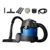 Aspirador De Pó E Água Gtw Bagless Potência De 1400w Cor Azul E Preto Wap 127v