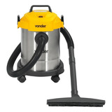 Aspirador De Pó E Água Profissional 12l Apv1000 Vonder Cor Prateado amarelo preto 220v