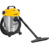 Aspirador De Pó E Agua Profissional Automotivo Vonder 12l Cor Prata amarelo preto 110v