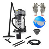 Aspirador De Pó E Liquido Inox Karcher Nt3000 1600w 127v