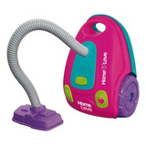 Aspirador De Pó Infantil Rosa C Som E Luz Menina Divertido