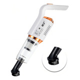 Aspirador De Pó Portátil Sem Fio Electric Home Auto Cleaner White Color