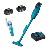Aspirador De Pó Sem Fio Makita Dcl180 2bat Carreg Ciclone