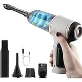 Aspirador De Pó Sem Fio Portátil 3 Em 1 Recarregável USB- Alta Sucção 120W- Ideal Para Carro- Quarto- Cozinha- Sala- Escritório- Cor Sortida - Linha Premium