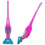 Aspirador De Pó Vertical Brinquedo Infantil Cor Rosa Menina
