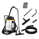 Aspirador De Pó Wap Gtw Inox 70 Duo Motor Duplo Estágio 70l